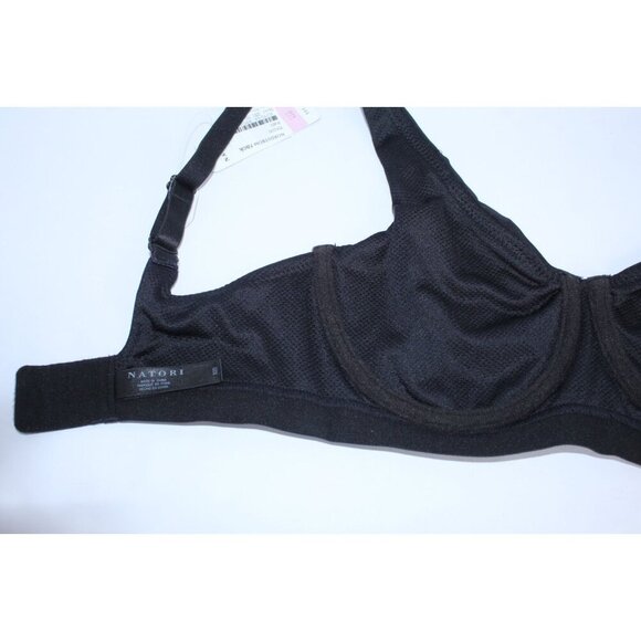 NATORI 7543241 Recharge Bra 32 D Black T-Shirt Smooth Contour Unwired NWT - Picture 7 of 12